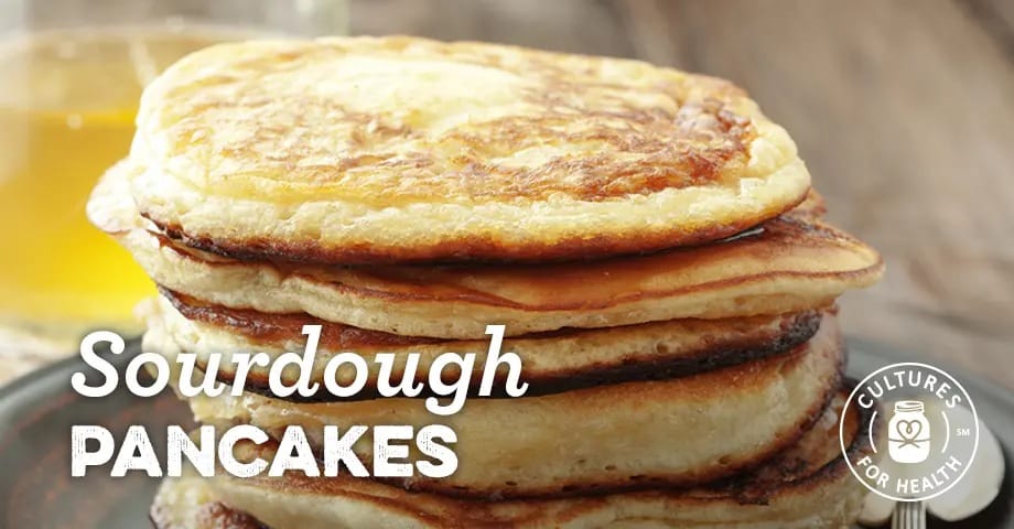 Easy Sourdough Pancakes
