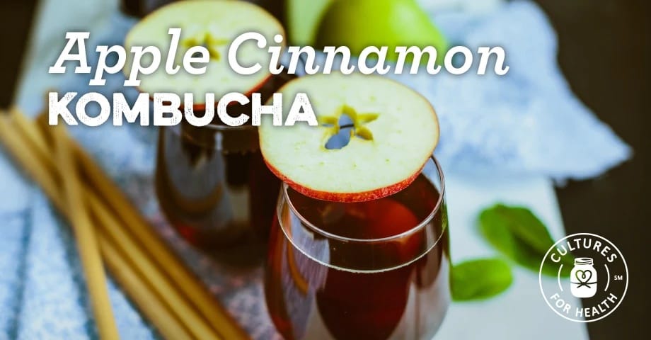 Apple-Cinnamon Kombucha recipe