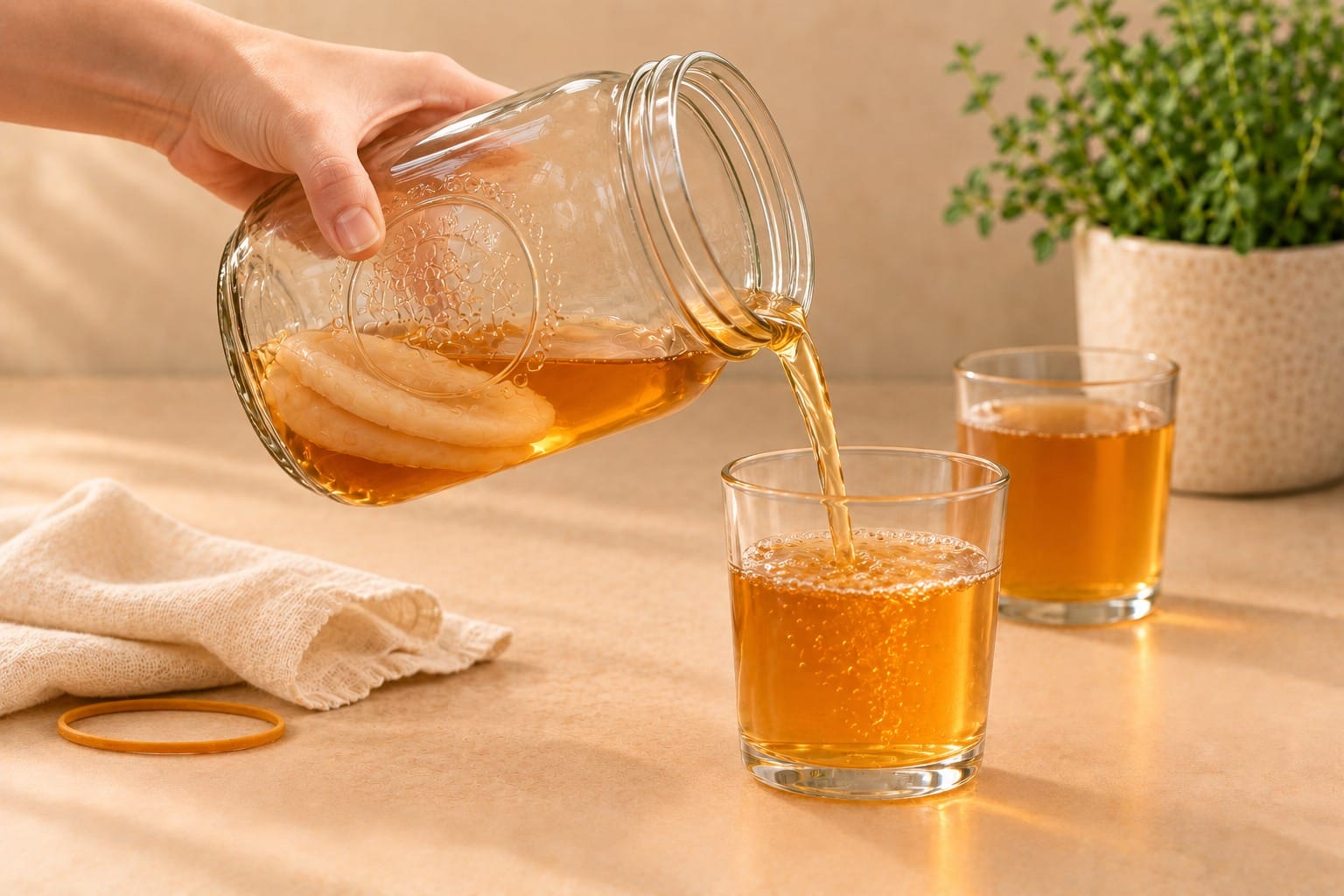 Pour, reserve, and enjoy