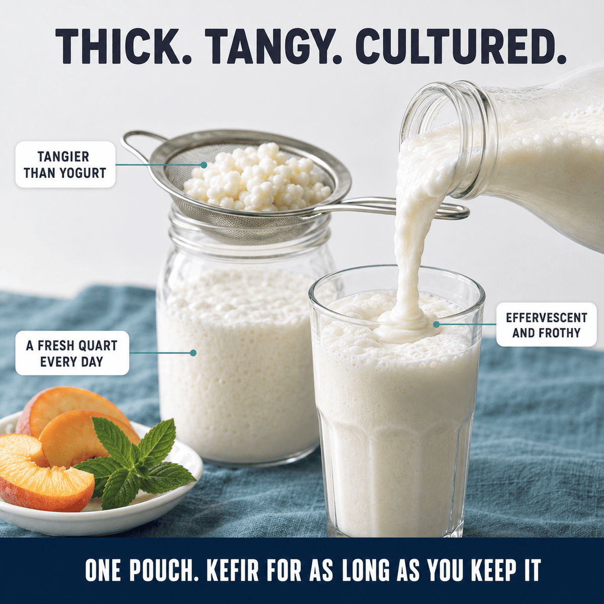 Kefir Milk Kefir Grains