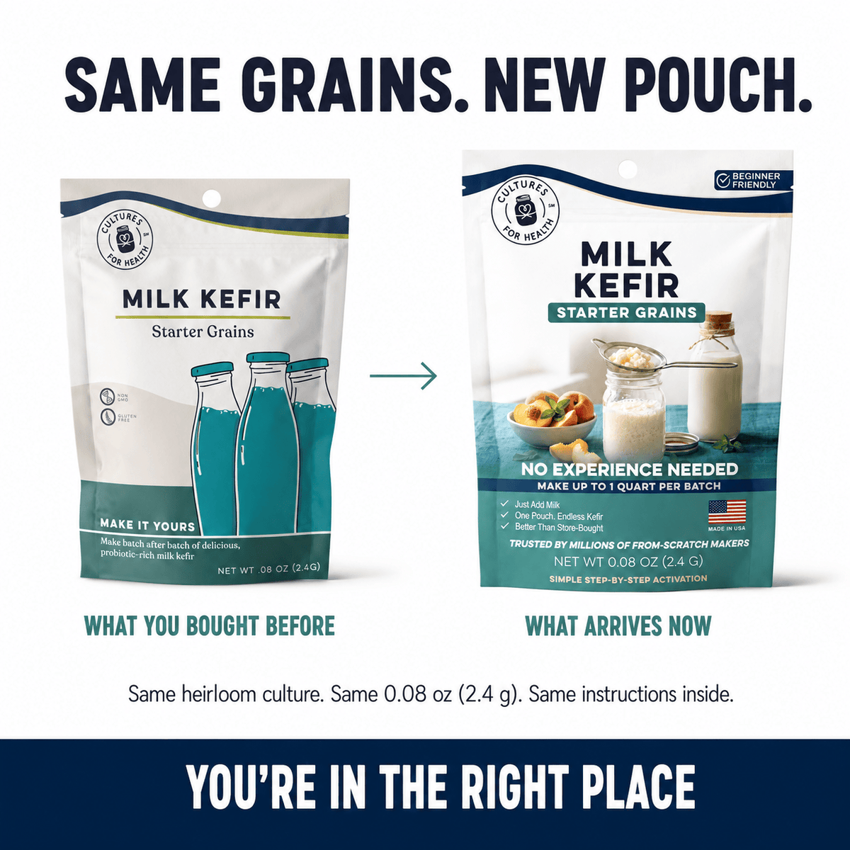 Kefir Milk Kefir Grains