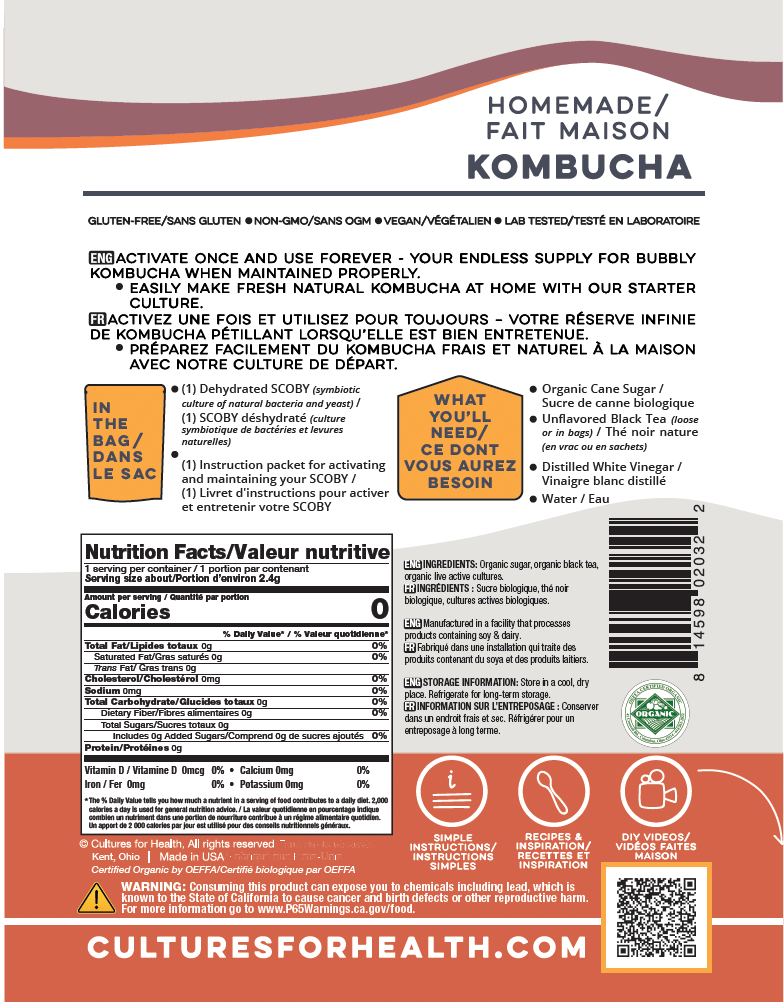 Kombucha Kombucha Starter Culture