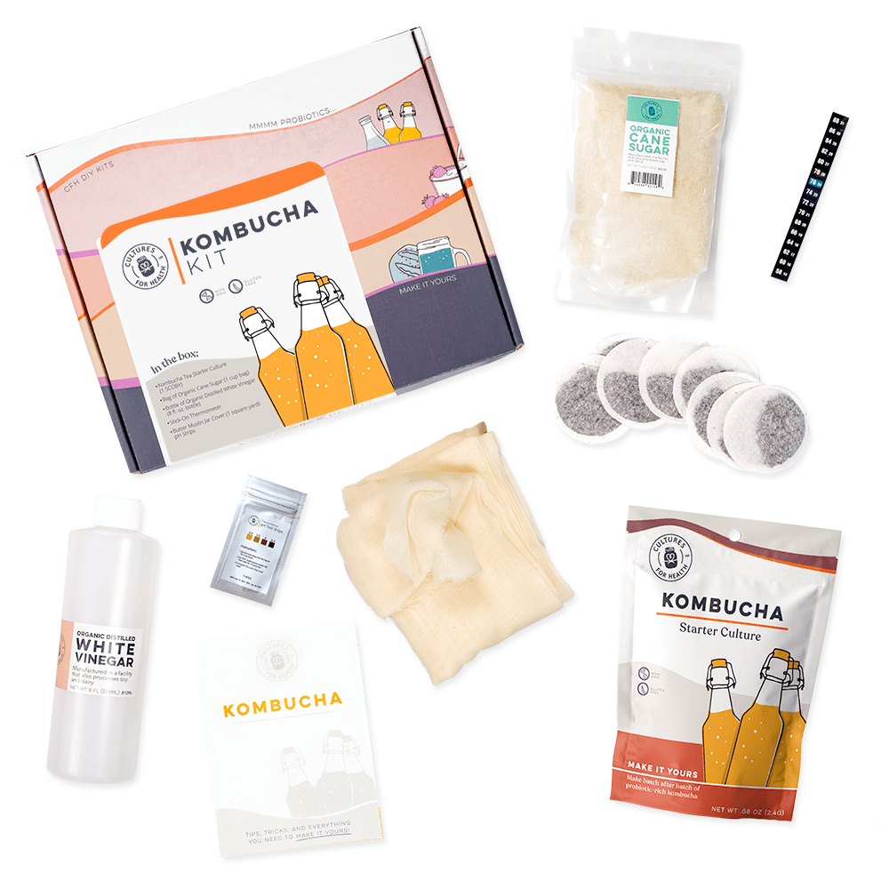 Kombucha Starter Kit - Cultures For Health