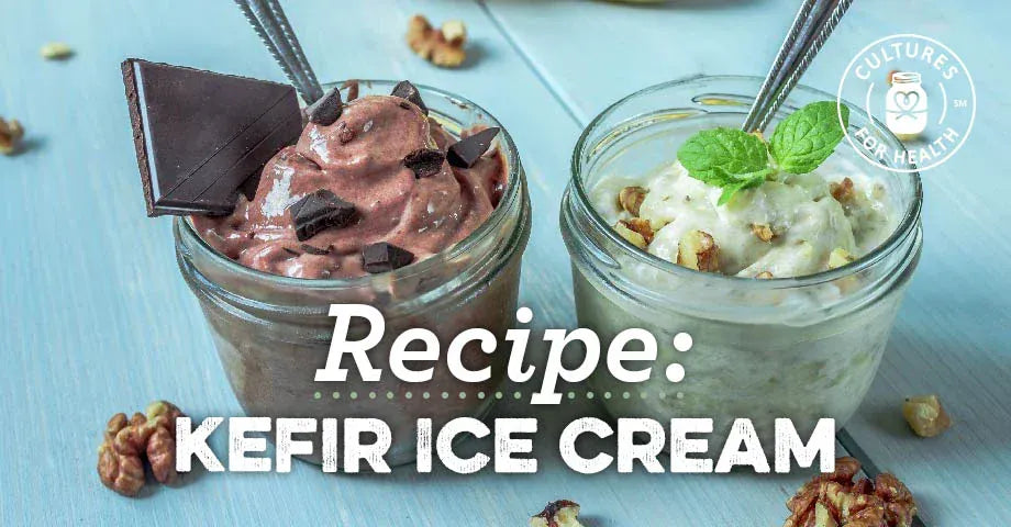 Kefir ice cream featured recipe