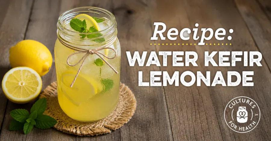 Recipe: Water Kefir Lemonade