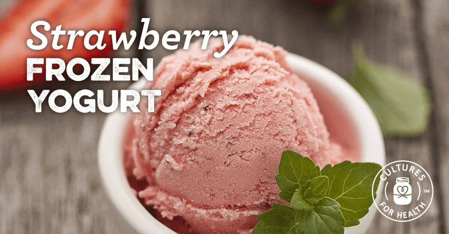 Strawberry Frozen Yogurt