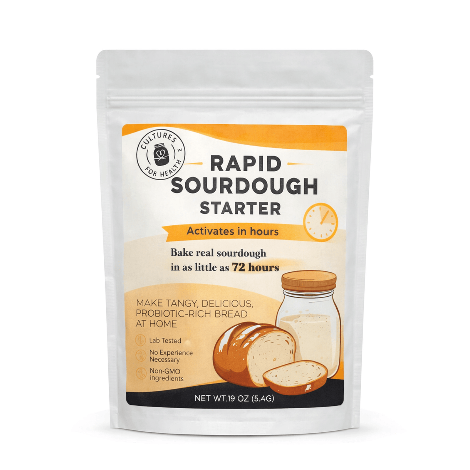 Sourdough 72- Hour Rapid Sourdough Starter