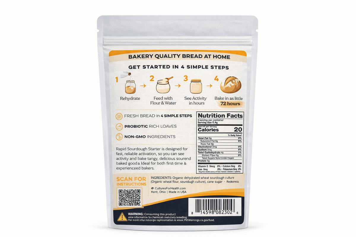 Sourdough Rapid Sourdough Starter