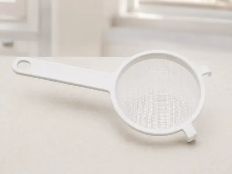 Fine mesh strainer for separating water kefir grains