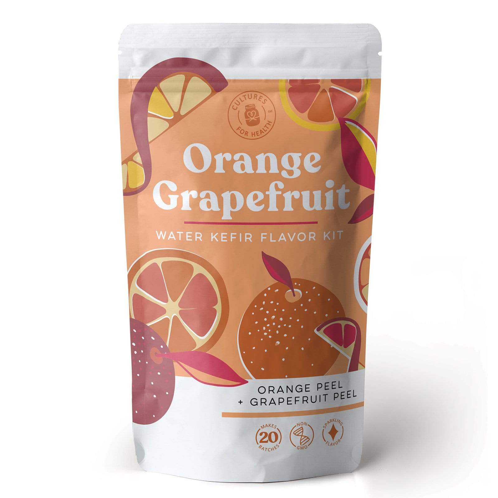 Orange Grapefruit Water Kefir Flavor Kit Cultures For Health