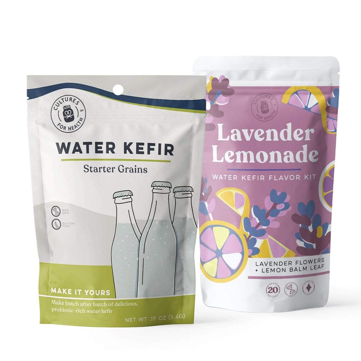 Kefir Water Kefir + Lavender Lemonade