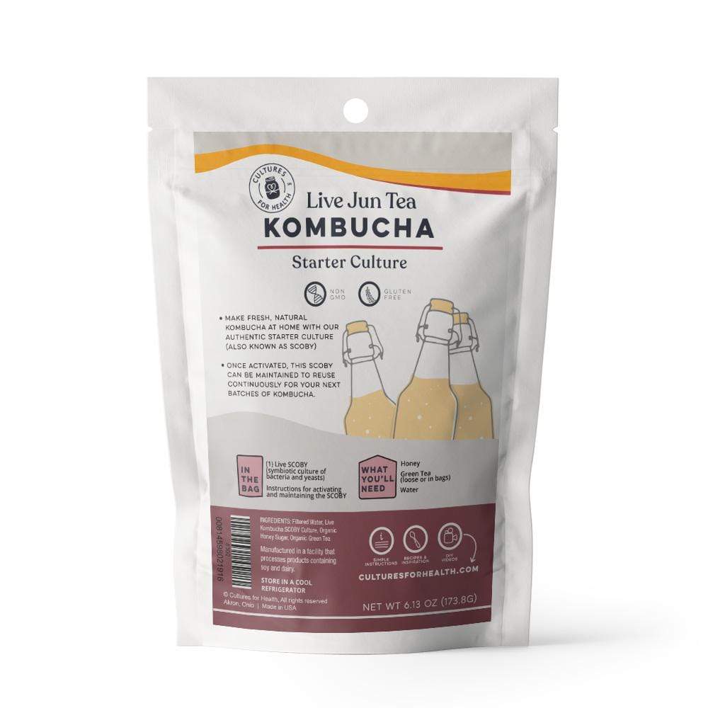 Live Jun Tea Kombucha Starter Culture