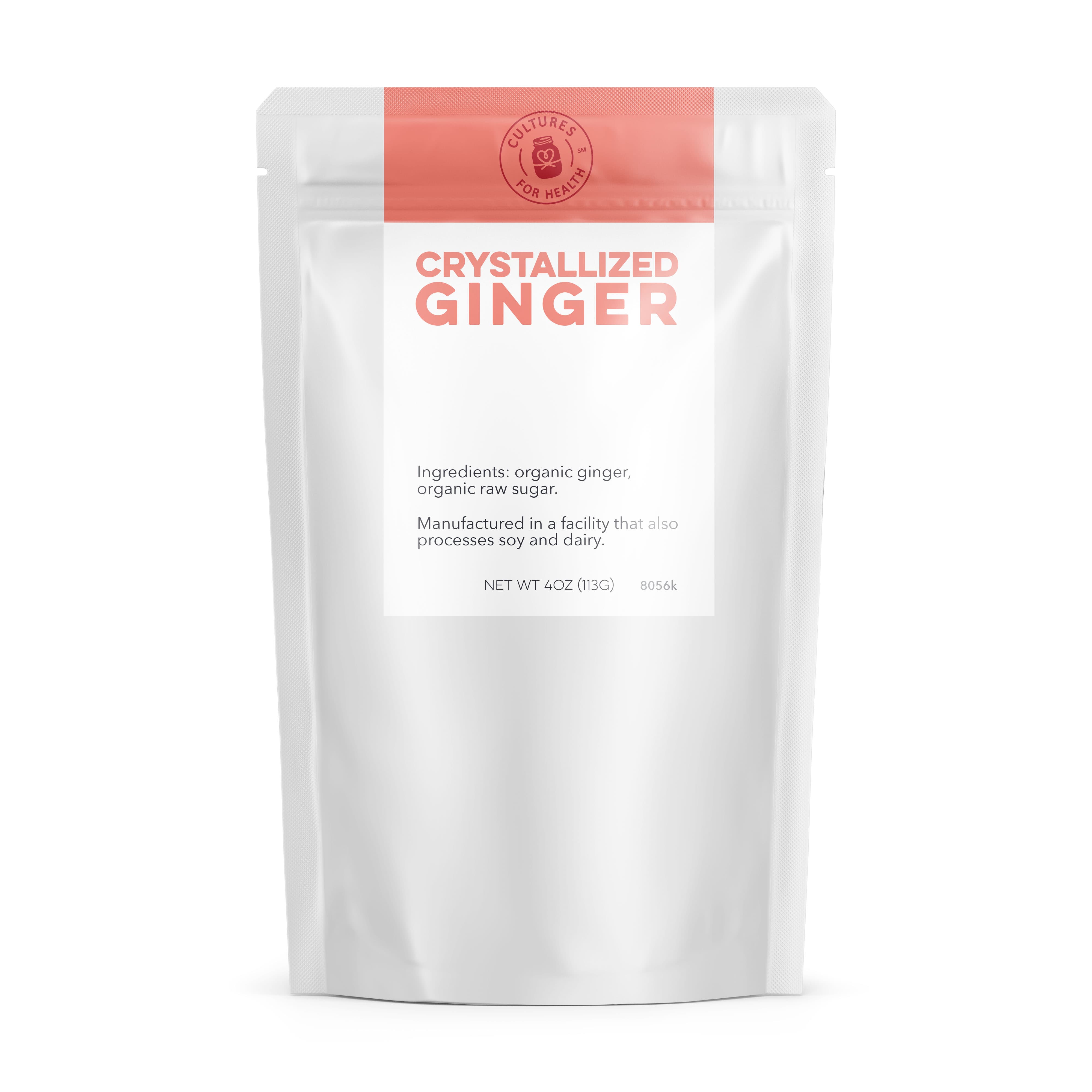 Crystallized Ginger - Cultures For Health