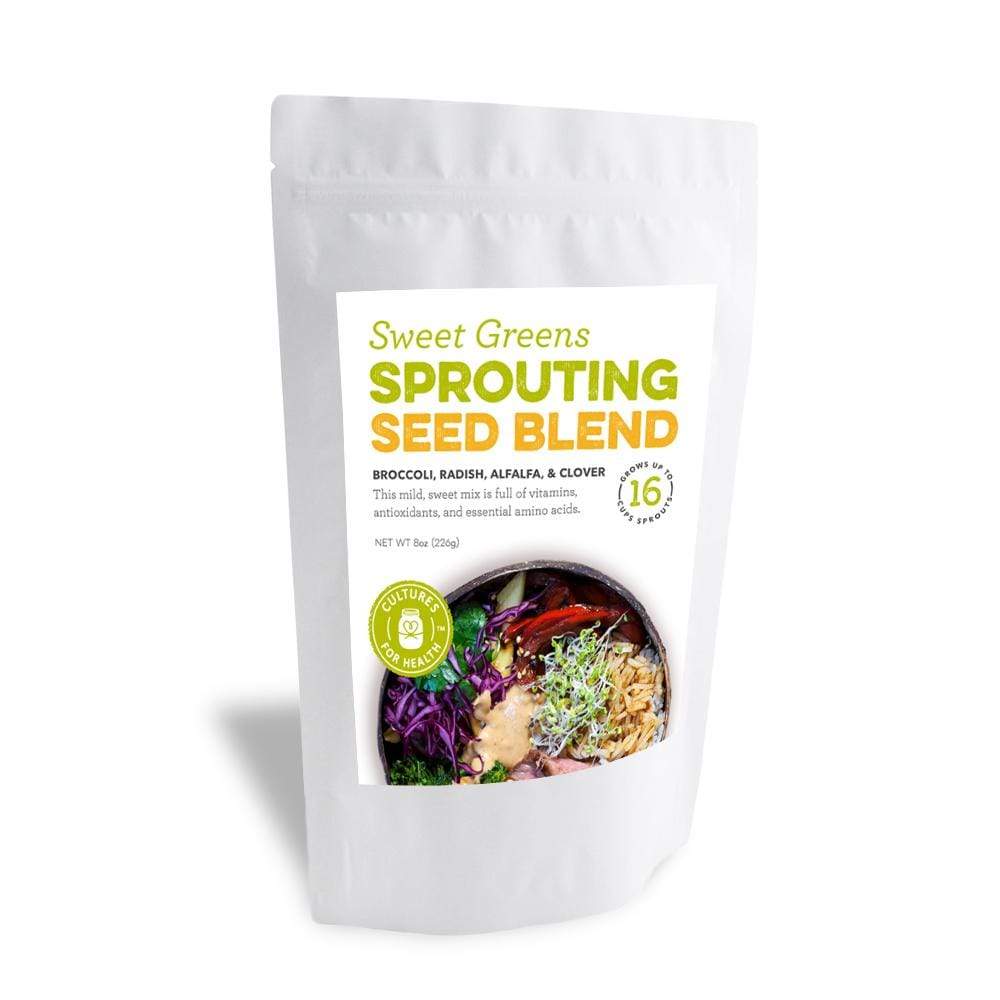 Sprouting &amp; Wheatgrass Sweet Greens Sprouting Seed Blend