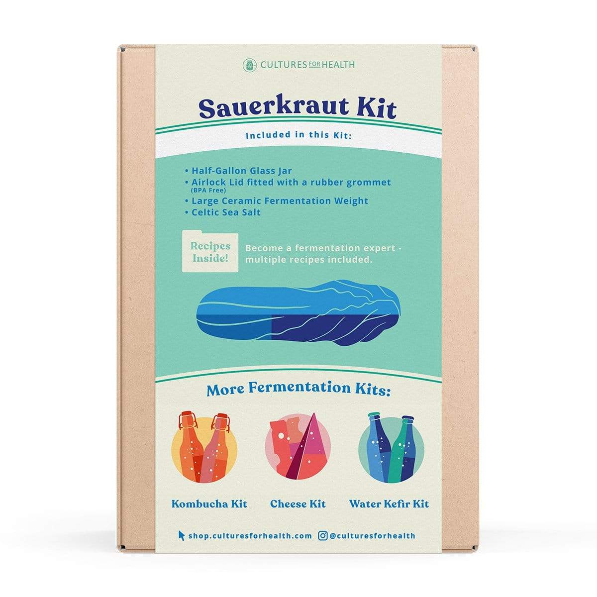 Vegetables Sauerkraut Kit
